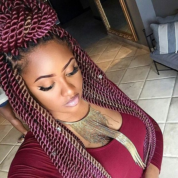Twist Hairstyles For Girls
 55 Kinky Twist Braids Hairstyles with [2020 Trends]