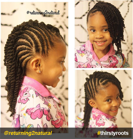 Twist Hairstyles For Girls
 20 Cute Natural Hairstyles for Little Girls