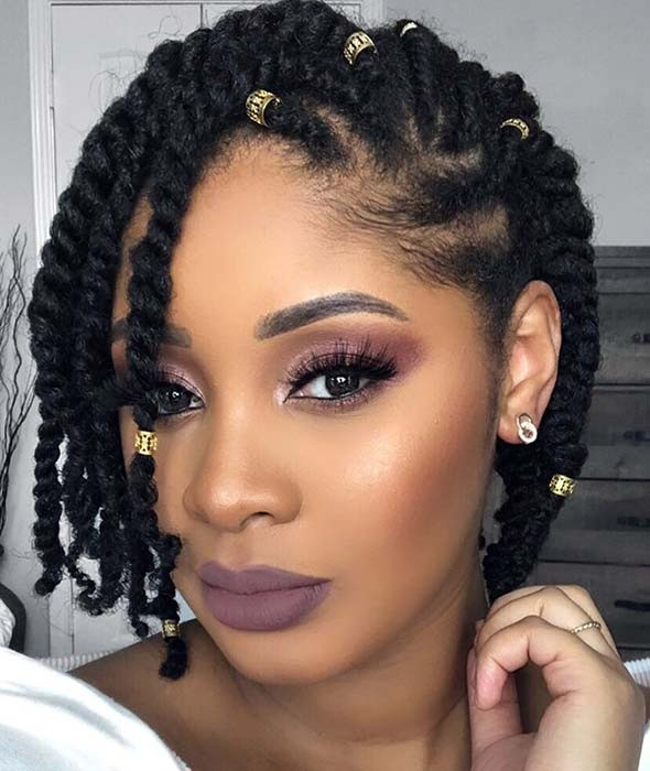 Twist Hairstyles On Natural Hair
 25 Beautiful Natural Hairstyles You Can Wear Anywhere