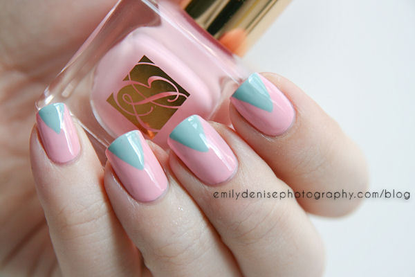 Two Colored Nail Designs
 Top 70 Incredible Colorful Nail Designs
