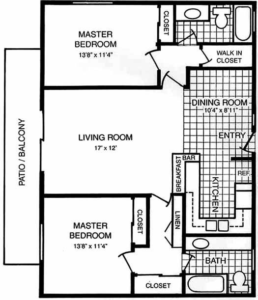 Two Master Bedroom Floor Plans
 Floor Plans with 2 Masters