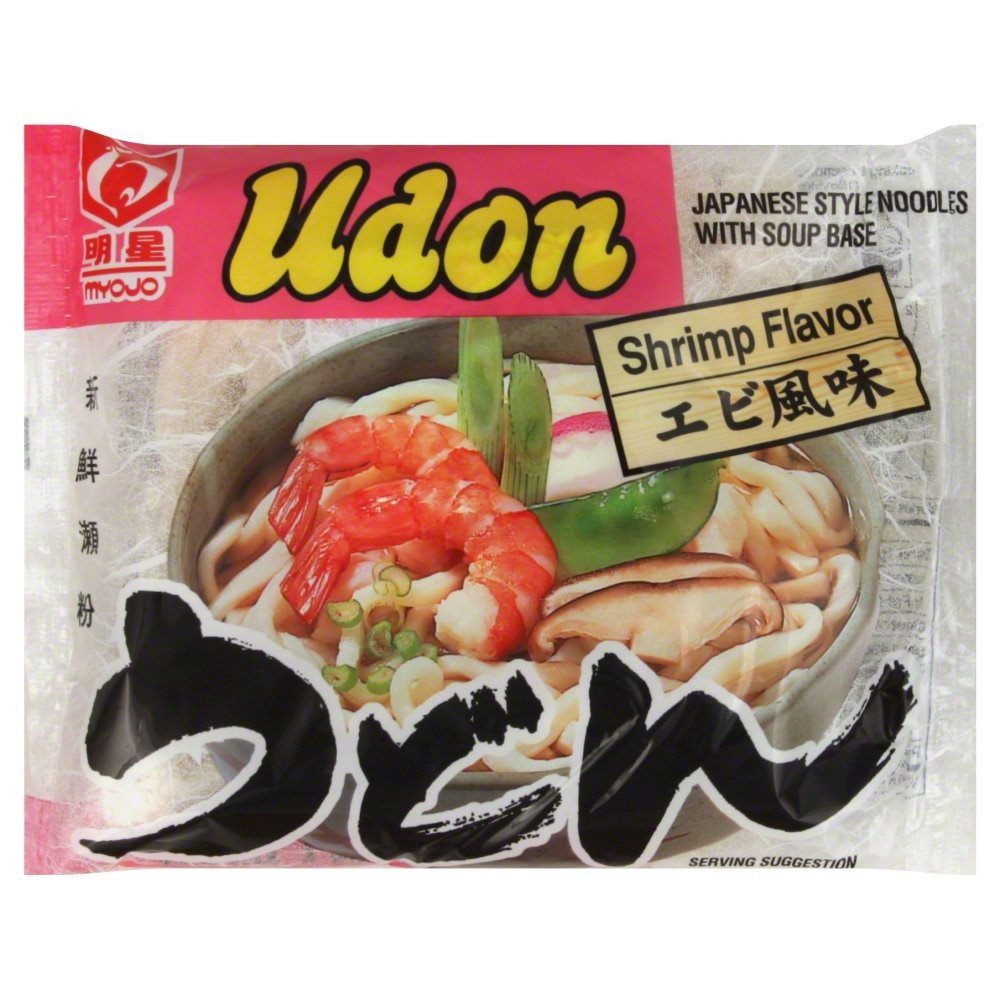 Udon Noodles Walmart
 Myojo Udon Shrimp Flavor Noodles 7 22 oz Walmart