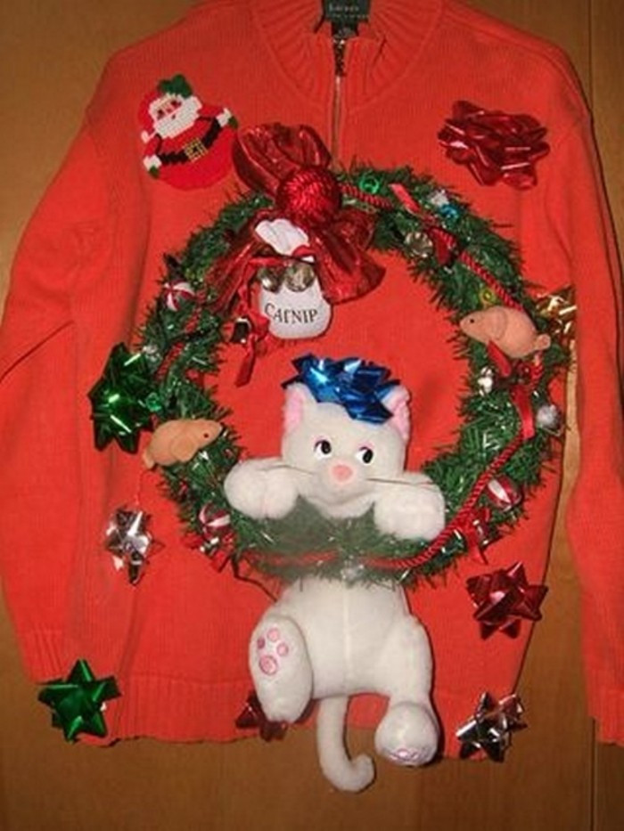 Ugly Christmas Sweaters DIY Ideas
 Top 10 Ugliest Christmas Sweater Ideas