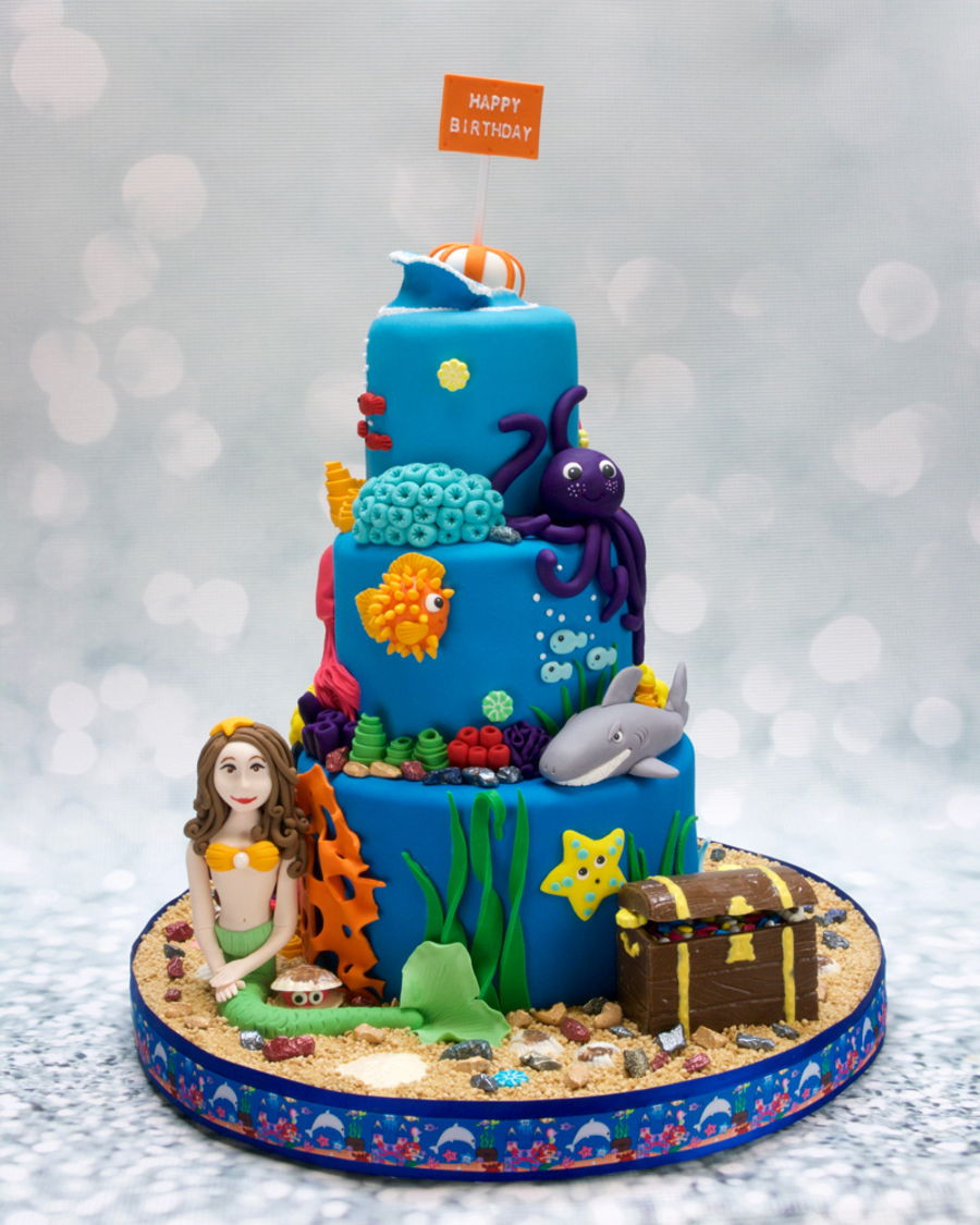 Under The Sea Birthday Cake
 Under The Sea Birthday Cake CakeCentral