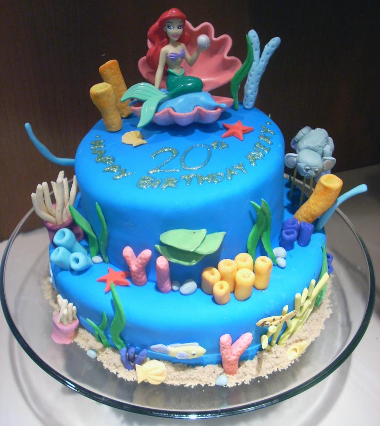 Under The Sea Birthday Cake
 ZacO Cakes Under the Sea Cake