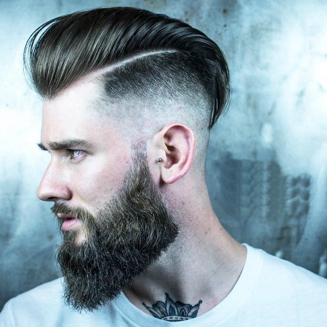 Undercut Hair Cut
 COOL CLASSIC BEARED MEN’S HAIRSTYLES Motivational Trends