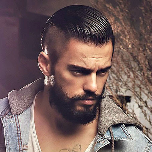 Undercut Hairstyle With Beard
 23 Edgy Men s Haircuts