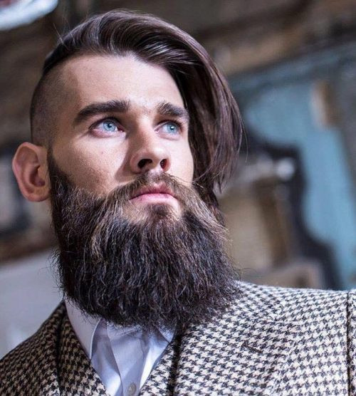 Undercut Hairstyle With Beard
 Top 18 Hairstyles For Men With Beards