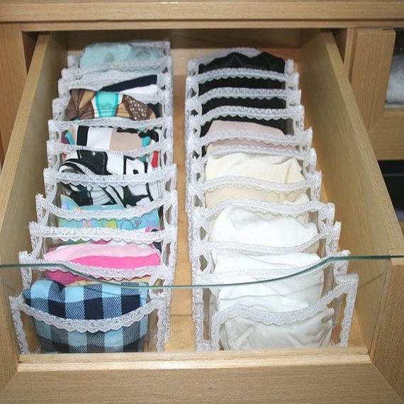Underwear Organizer DIY
 38 best Organise you lingerie drawer images on Pinterest