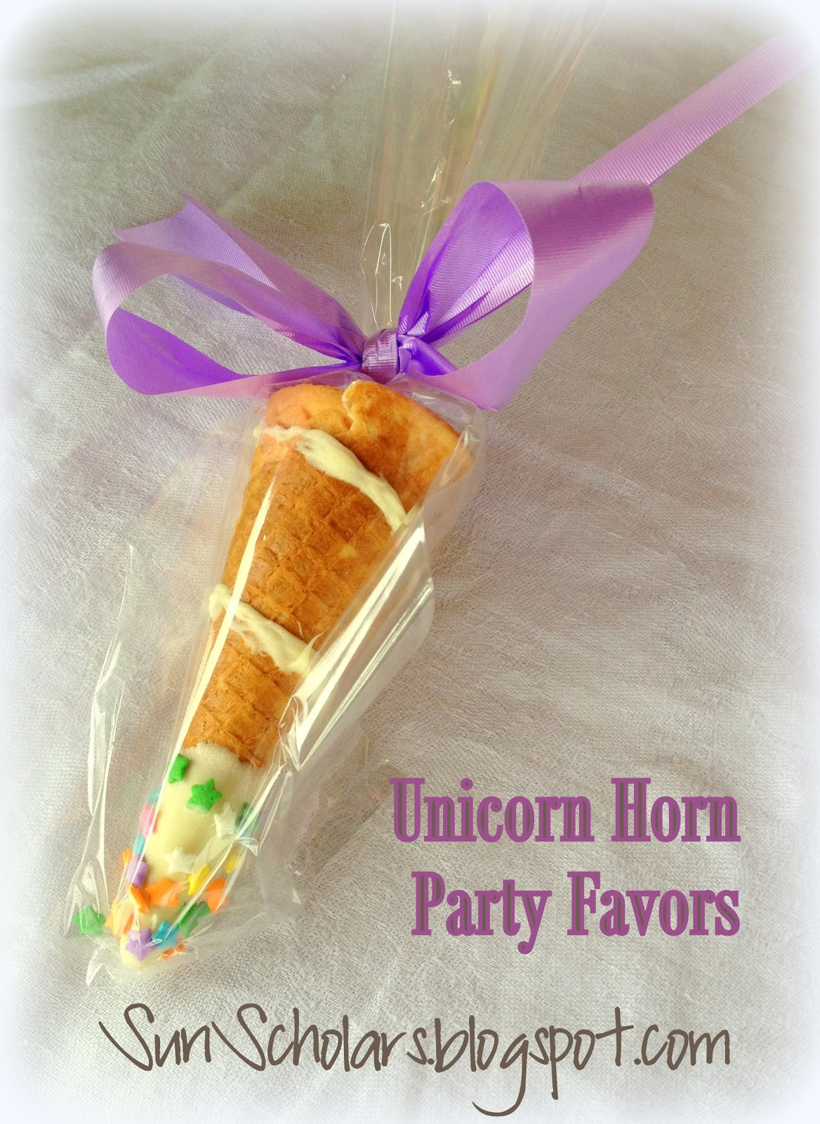 Unicorn Food Party Favor Ideas
 Hansen Sons Unicorn Horn Party Favors