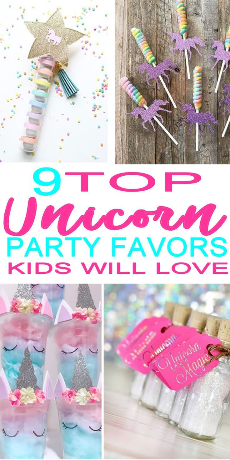 Unicorn Food Party Favor Ideas
 9 Magical Unicorn Party Favors Kids Will Actually Want