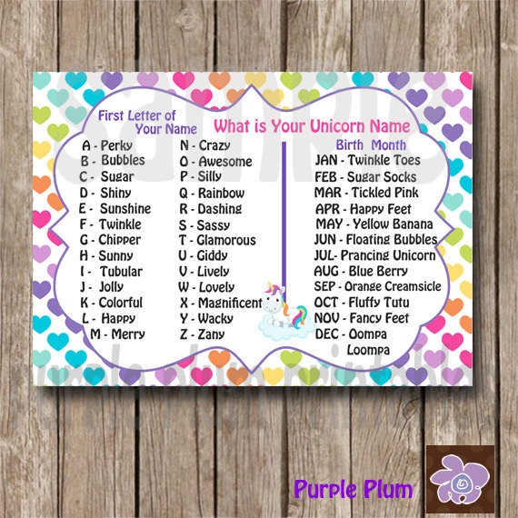 Unicorn Party Game Ideas
 Instant Download Unicorn Party Sign Rainbow Party Print