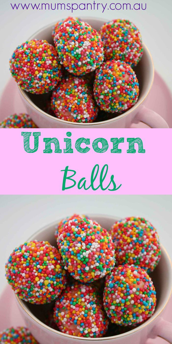 Unicorn Party Theme Food Ideas
 Unicorn Rainbow Balls Mum s Pantry