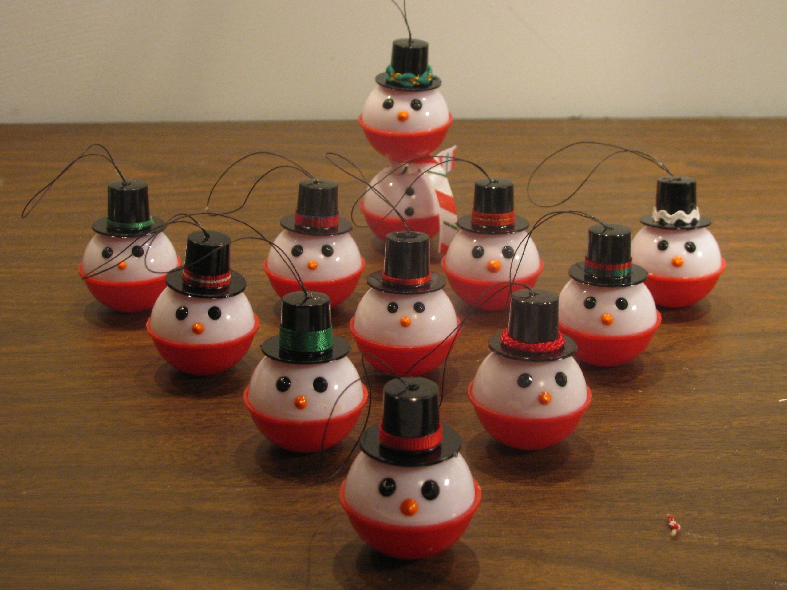 Unique Christmas Crafts
 Original Vicki Bobber snowmen make them each unique
