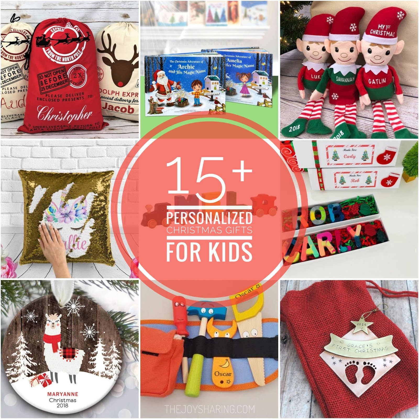 Unique Christmas Gifts For Kids
 15 Personalized Christmas Gifts for Kids The Joy of Sharing