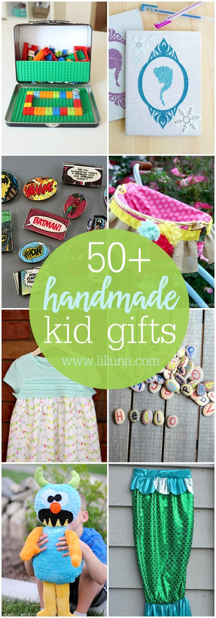 Unique Christmas Gifts For Kids
 50 Handmade Gift ideas for Kids so many great ideas to
