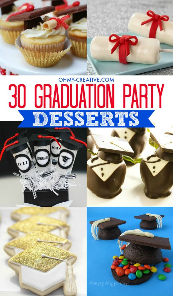 Unique Food Ideas For Graduation Party
 Graduation party desserts Graduation parties and Party