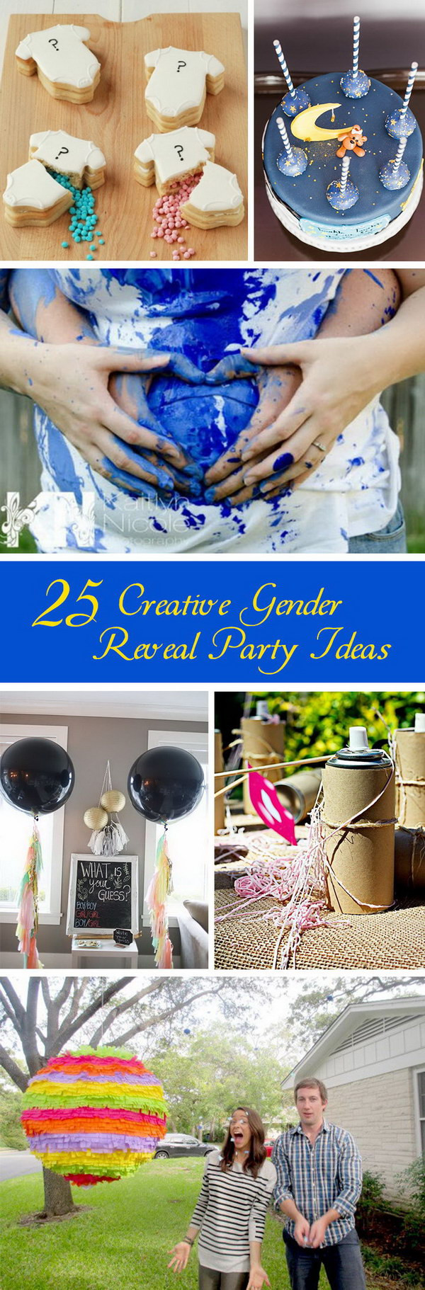 Unique Gender Reveal Party Ideas
 25 Creative Gender Reveal Party Ideas Hative