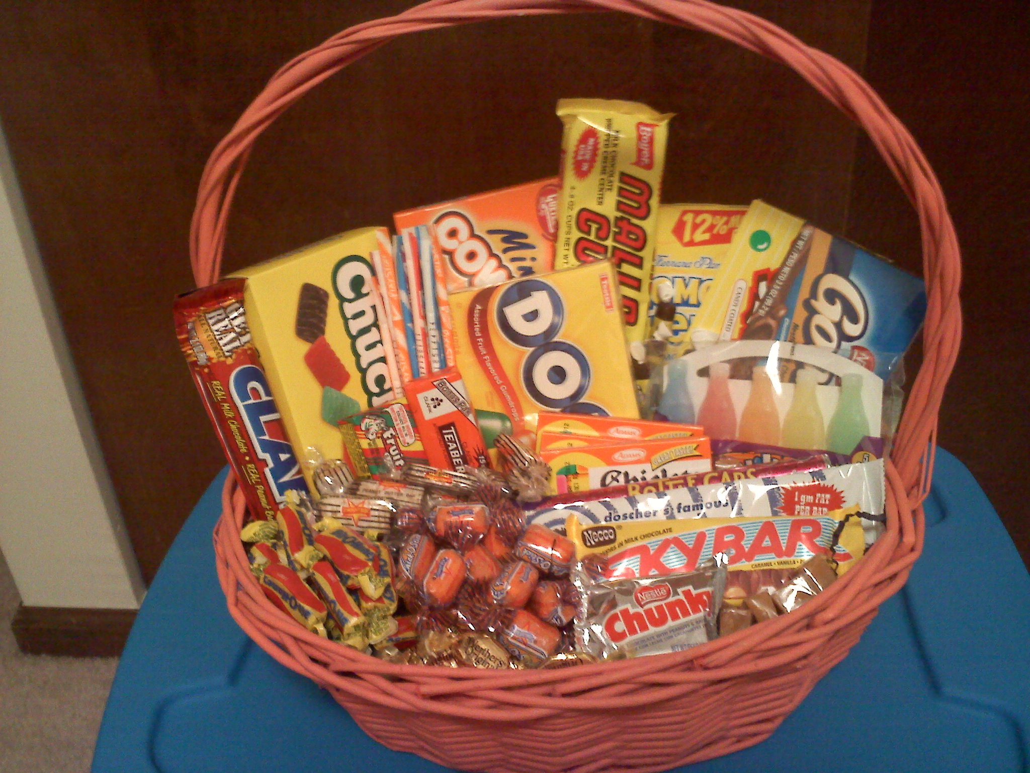 Unique Gift Baskets Ideas
 Retro Candy Gift Basket on Storenvy