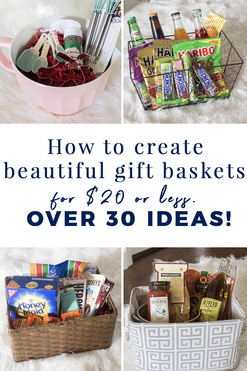 Unique Gift Baskets Ideas
 Creative Gift Basket Ideas Under $20
