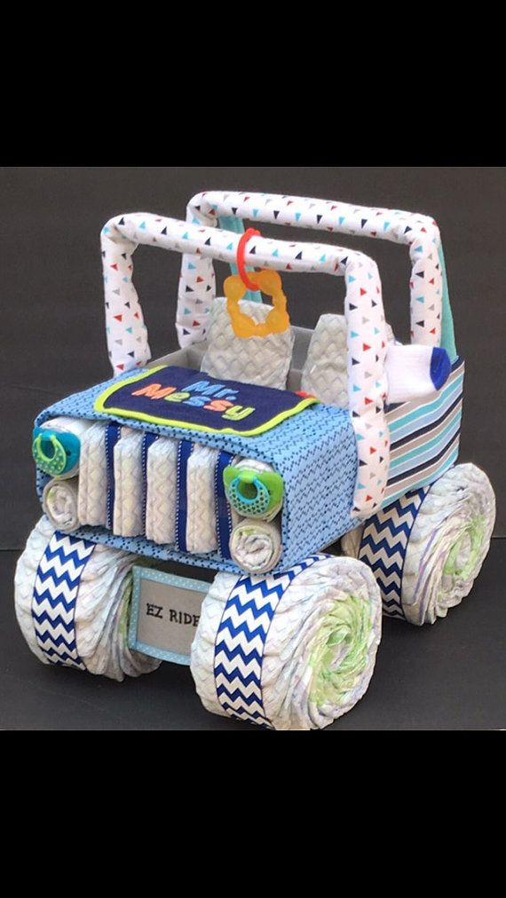 Unique Gift Ideas For Boys
 De couche bébé Jeep jeep garçon de gâteau de couches