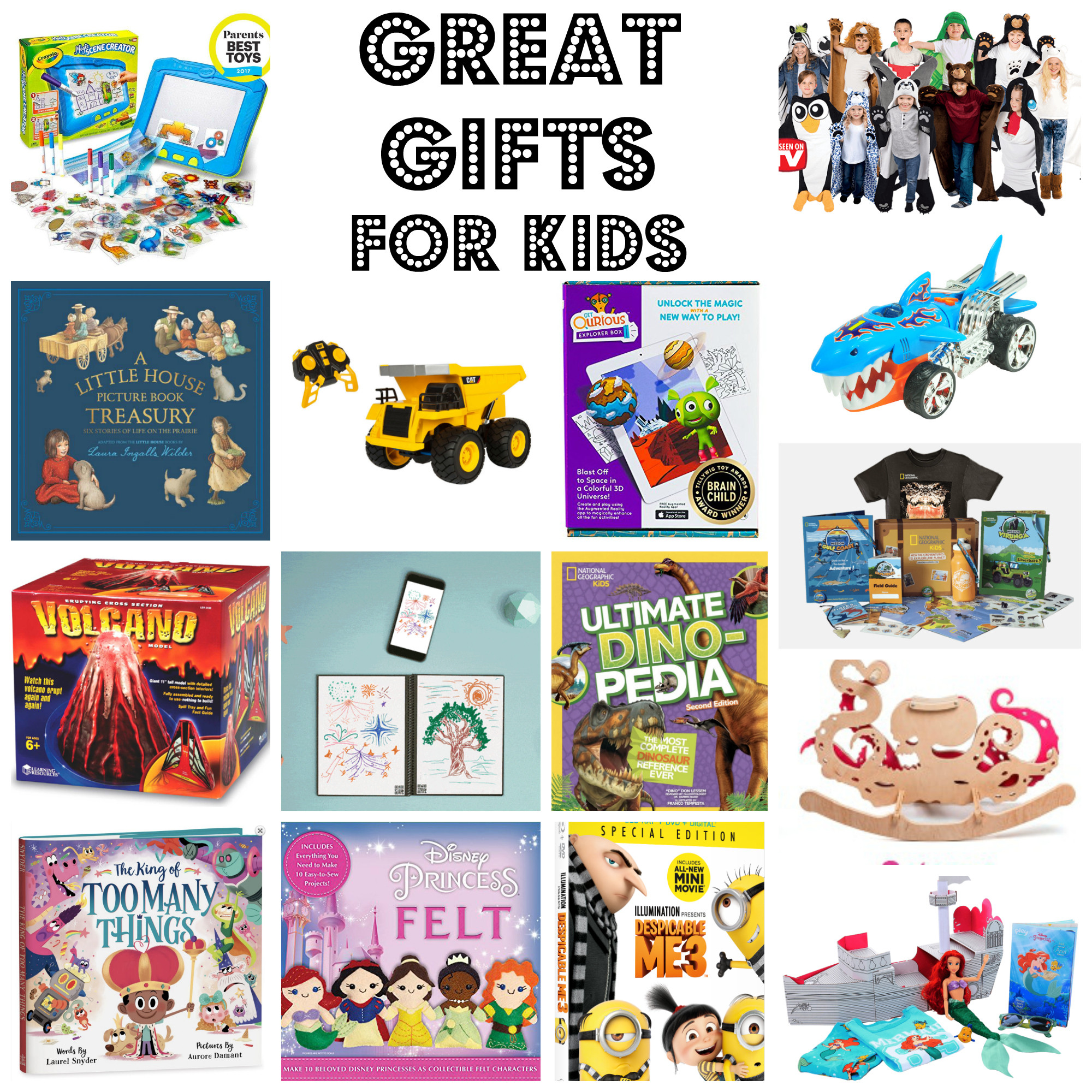 Unique Gifts For Kids
 Great Gifts For Kids