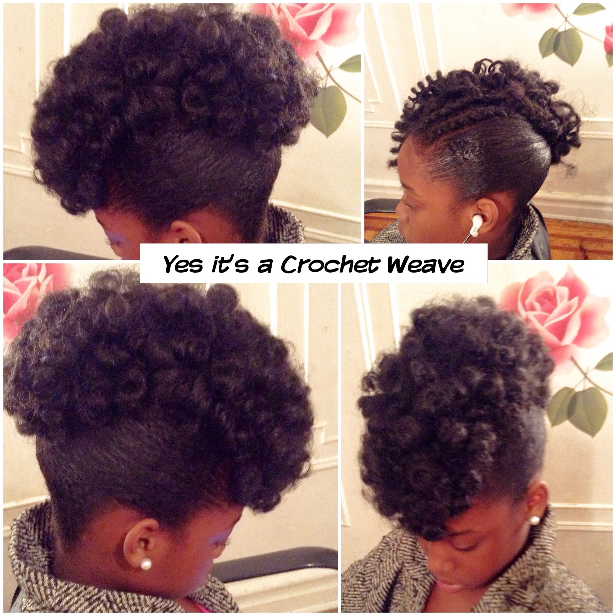 Updo Crochet Hairstyles
 crochet weave updo hairstyle –