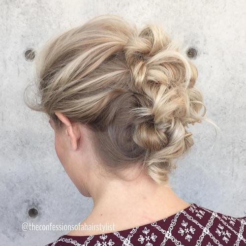 Updo Hairstyle For Thin Hair
 60 Updos for Thin Hair That Score Maximum Style Point