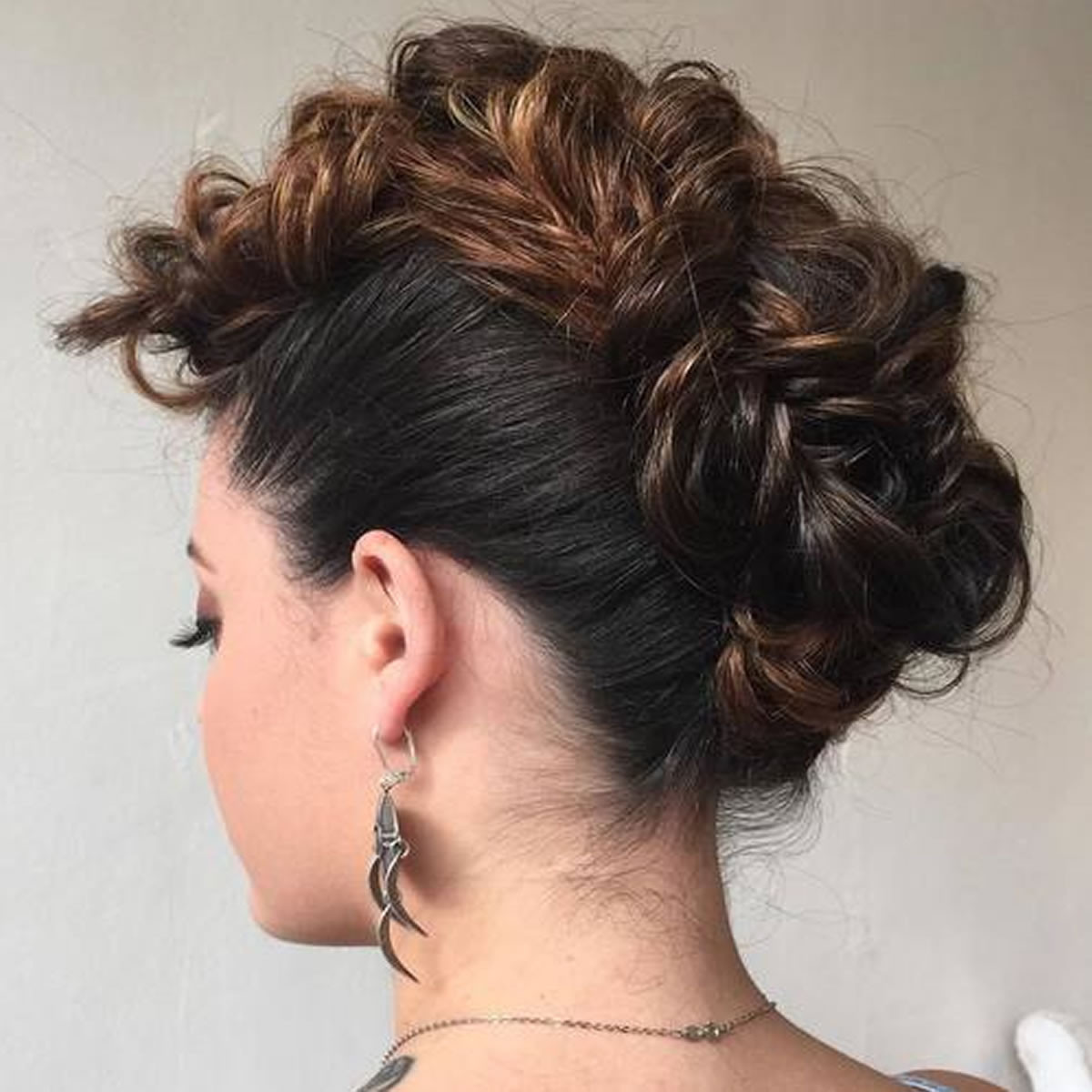 Updo Mohawk Hairstyles
 30 Glamorous Braided Mohawk Hairstyles for Girls and Women