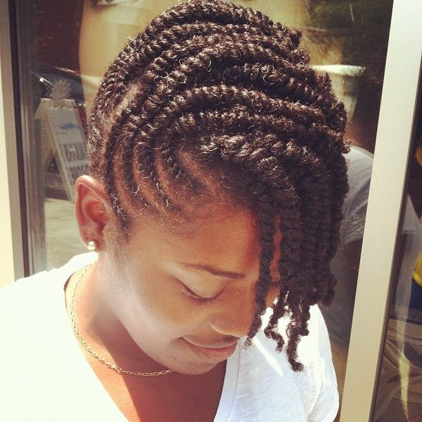 Updo Twist Hairstyles
 Flat Twist Updo Hairstyles For Black Women