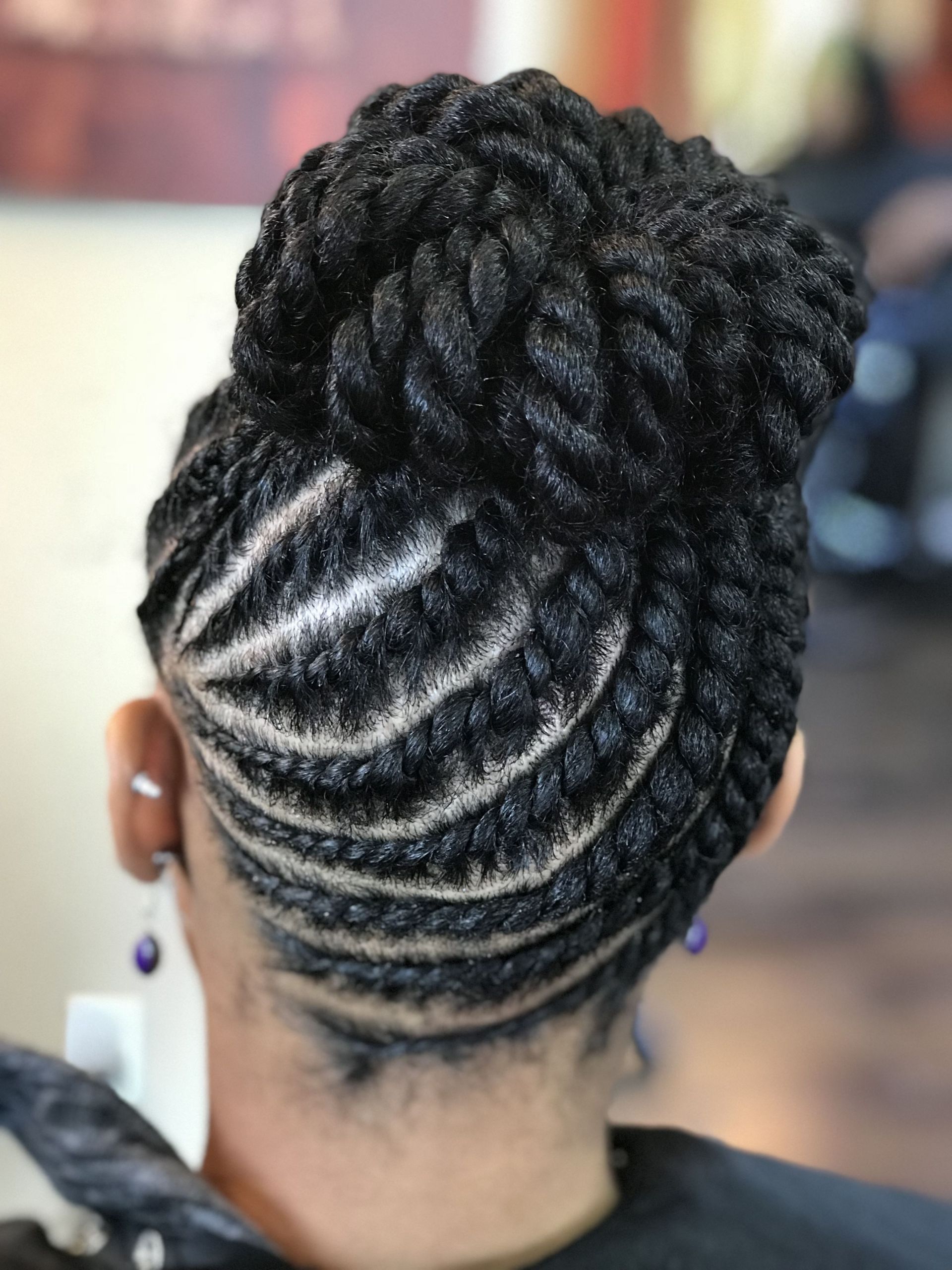 Updo Twist Hairstyles
 35 Stunning Feed in Braids Hairstyles To Try This Year