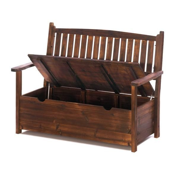 Used Storage Bench
 Add more seating and more storage to your favorite outdoor