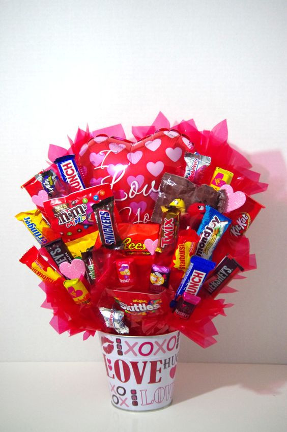 Valentine Candy Gift Ideas
 15 Custom Gift Basket Ideas for Valentine’s Day