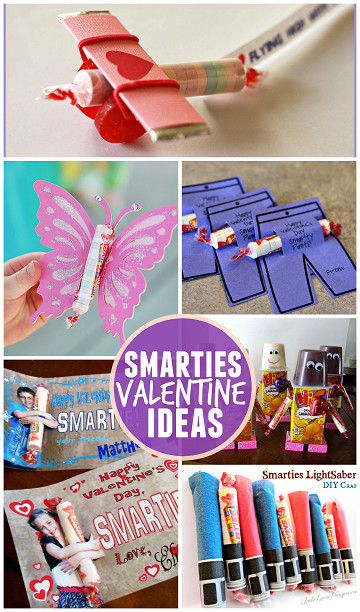 Valentine Class Gift Ideas
 Valentine Ideas for Kids Using Smarties Candy Crafty