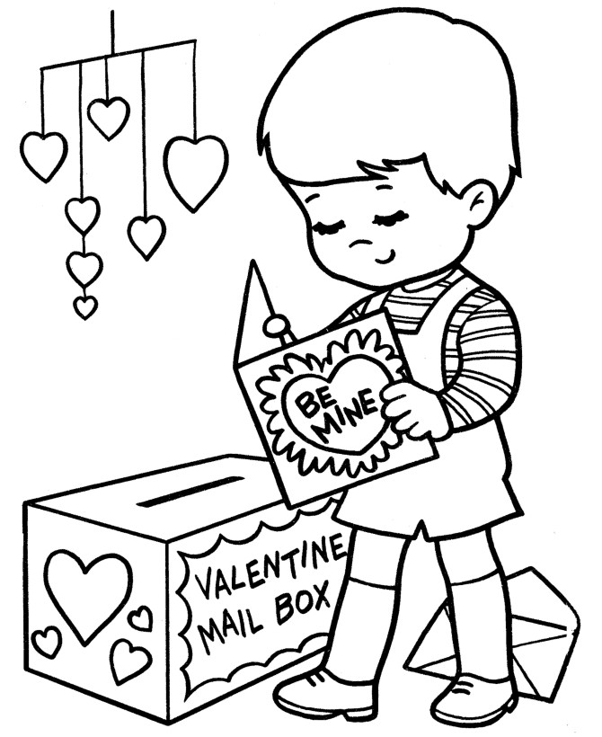 Valentine Coloring Pages For Boys
 Valentine Coloring Pages Best Coloring Pages For Kids