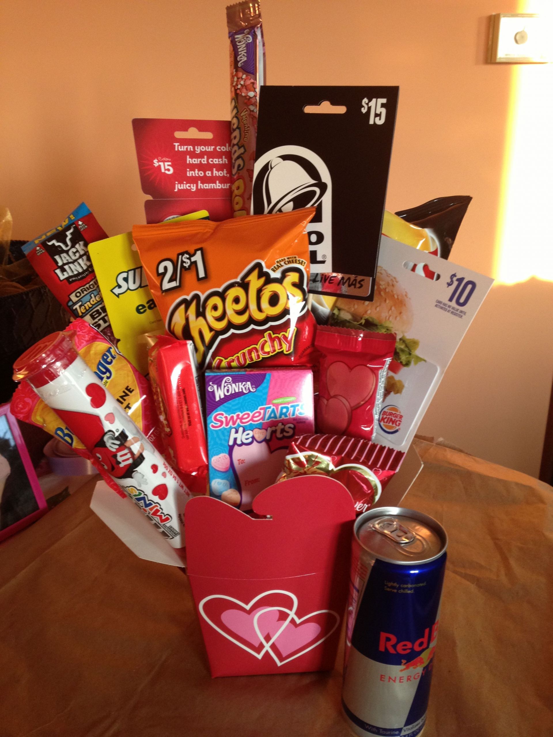 Valentine Day Gift Baskets Ideas
 Perfect valentines day t for the boyfriend