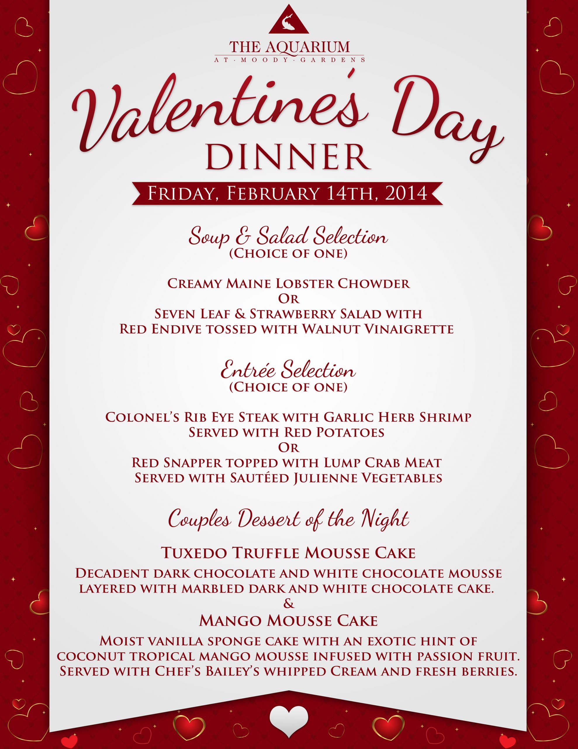 Best 20 Valentine Dinner Menus Home, Family, Style and Art Ideas
