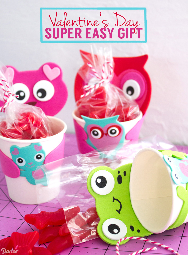 Valentine Gift For Kids
 DIY Valentine Gift for Kids Paper Cup Kits Darice