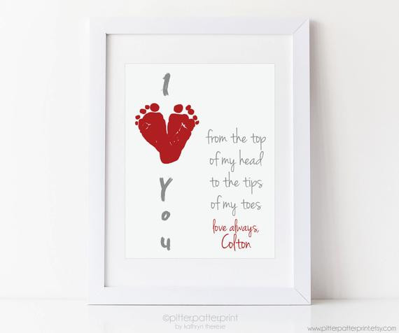 Valentine Gift From Baby To Dad
 Valentines Day Gift for New Dad from Baby s First