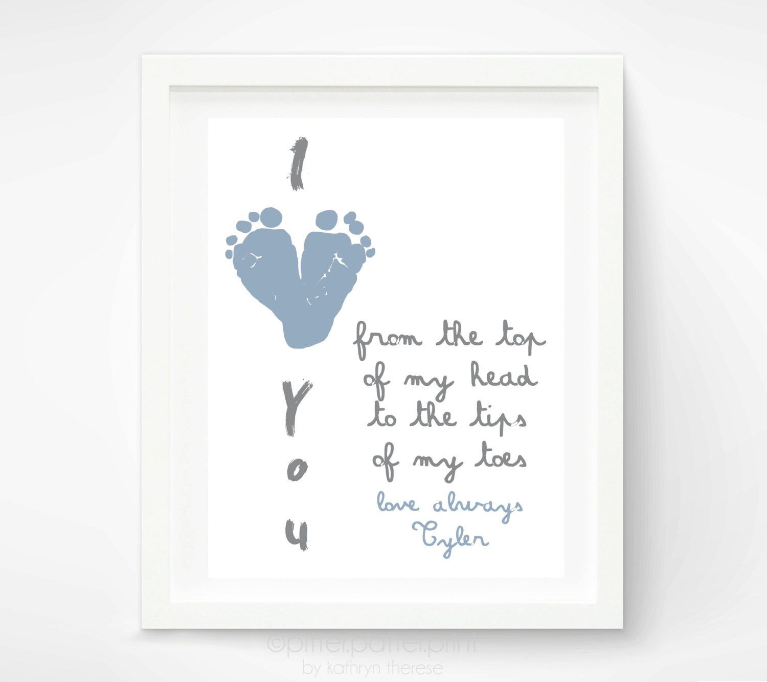 Valentine Gift From Baby To Dad
 First Father s Day Gift for New Dad I Love You Daddy Baby