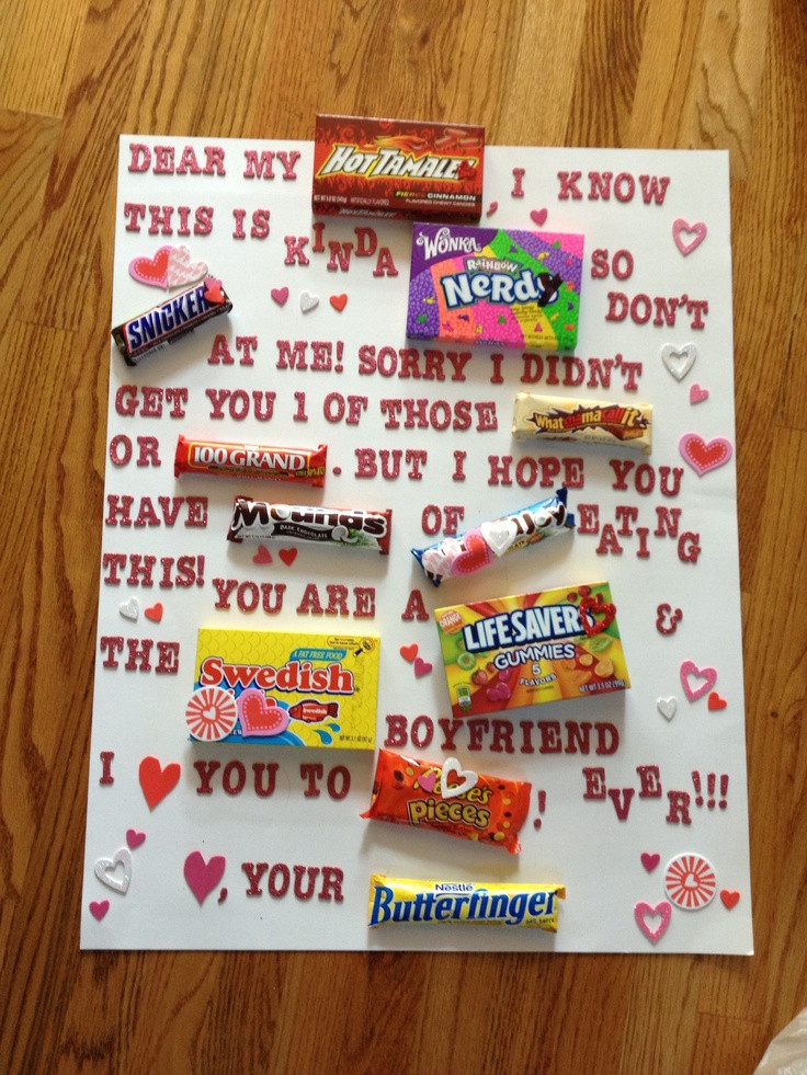 Valentine Gift Ideas For Boyfriend
 What I made my boyfriend for Valentines day