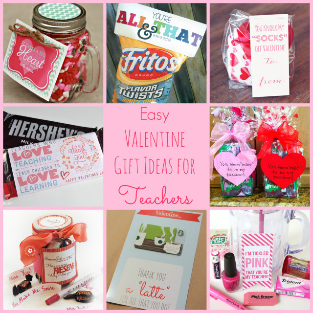 Valentine Gift Ideas For College Daughter
 Easy Valentine Gift Ideas for the Teacher Happy Home Fairy