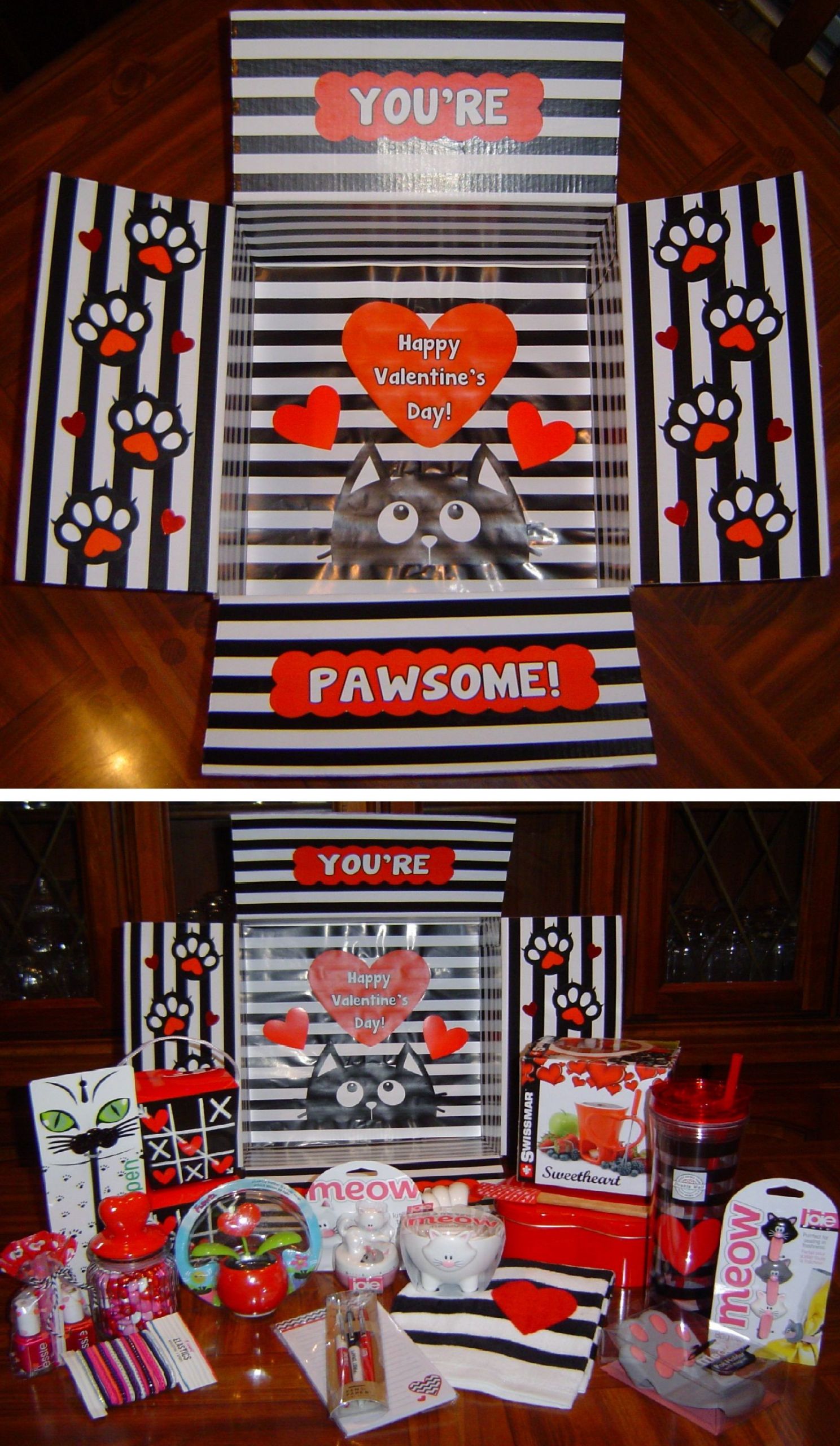 Valentine Gift Ideas For College Daughter
 You re Pawsome Happy Valentine s Day care package Sent