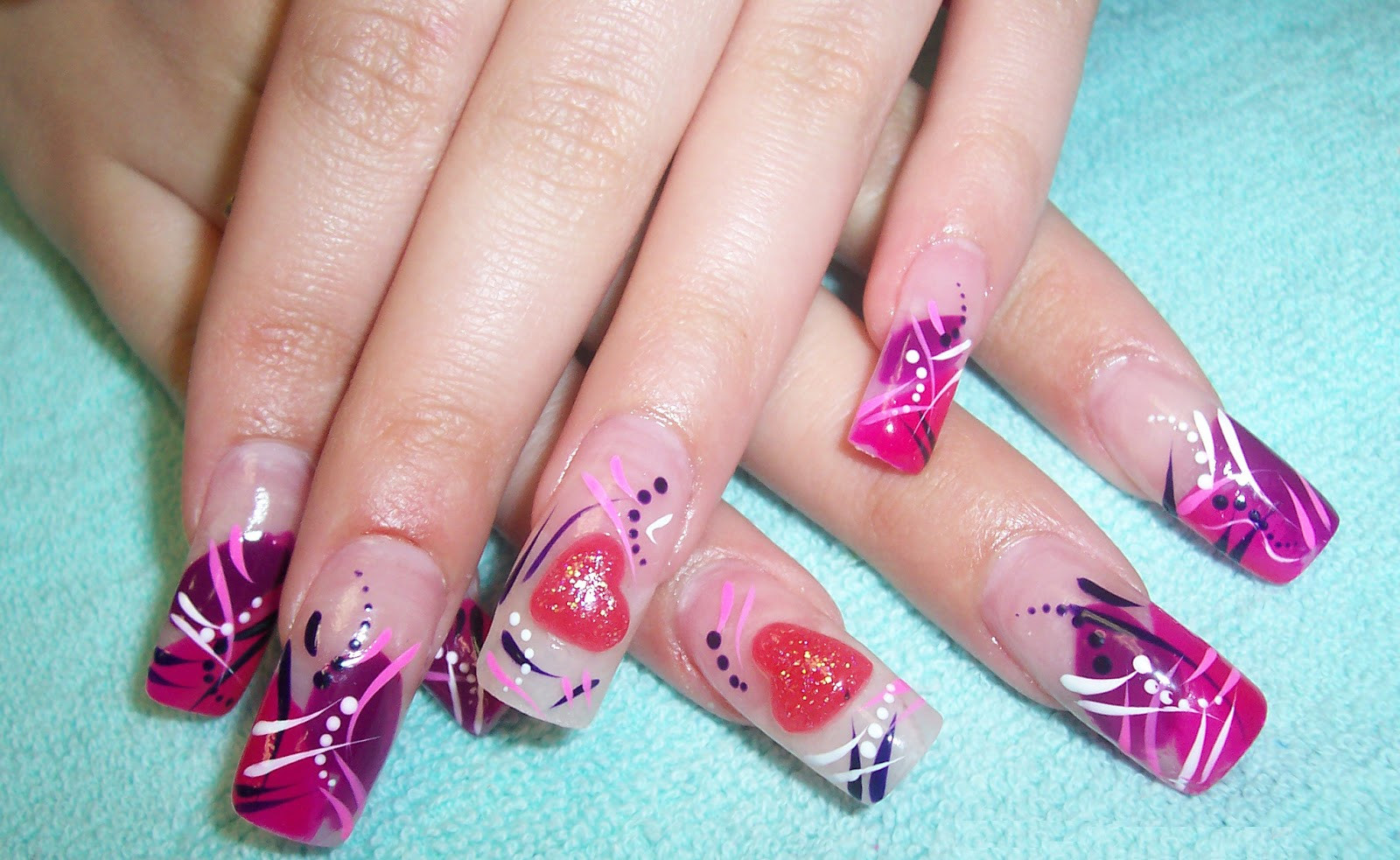 Valentine Nail Designs
 valentine s day nail designs Ideas How to Decorate nails