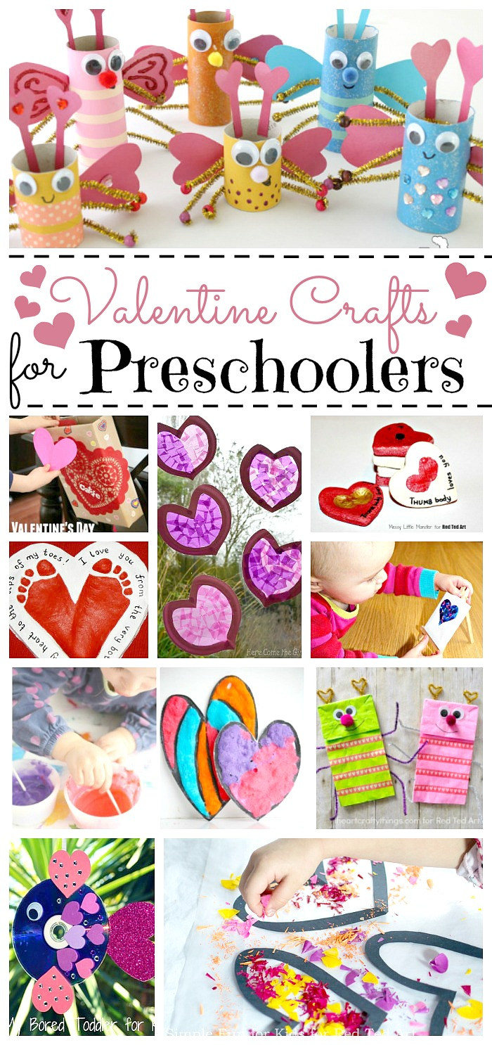 Valentines Day Craft Ideas For Preschoolers
 Valentine Crafts for Preschoolers Red Ted Art