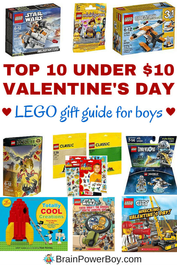 Valentines Day Gift Ideas For Boys
 Top 10 LEGO Valentine s Day Gifts for Boys Under $10 00