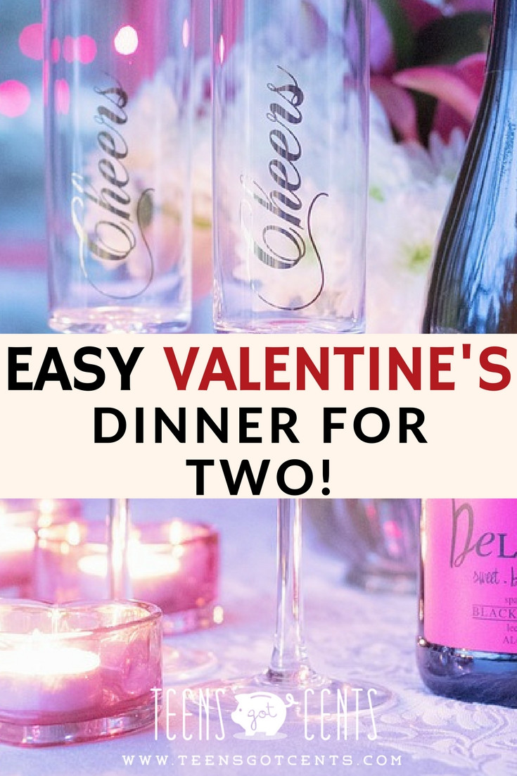 Valentines Dinners For Two
 Easy Valentine s Dinner for Two TeensGotCents