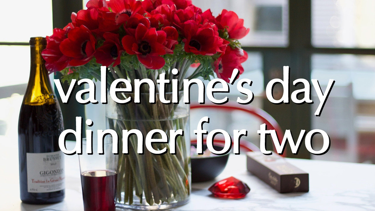 Valentines Dinners For Two
 Dinner Party Tonight Valentine s Day Dinner for Two