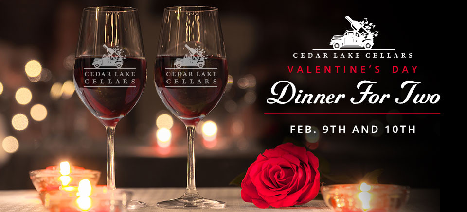 Valentines Dinners For Two
 Valentine s Day Dinner For Two Cedar Lake Cellars