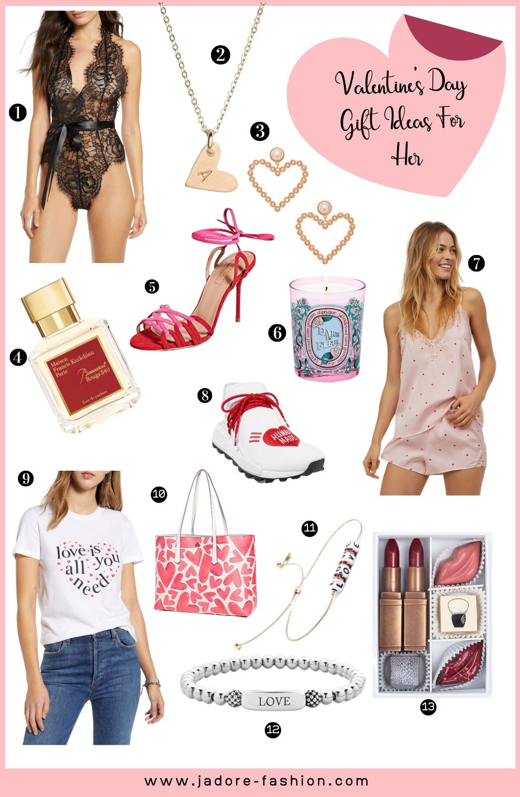 Valentines Gift Ideas For Her
 Valentine s Day Gift Ideas For Everyone Jadore Fashion